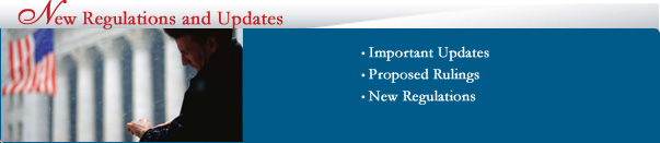 Recent Legislation & and Updates