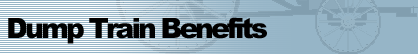 Dump Train Benefits