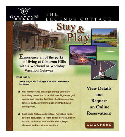 Cimarron Hills E-mail E-marketing