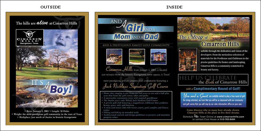 Cimarron Hills Mailing 