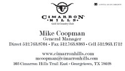 Cimarron Hills E-mail E-marketing