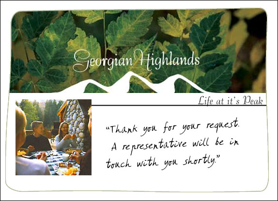Georgian Highlands E-mail E-marketing