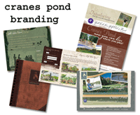 cranes pond branding