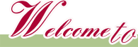 Welcome to